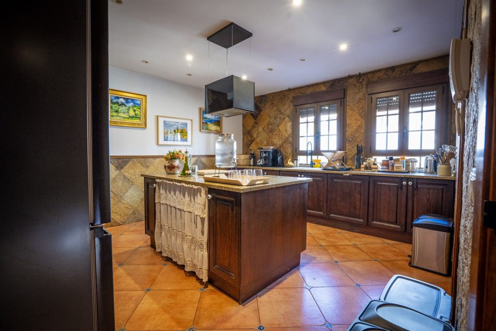 cocina de la casa rural
